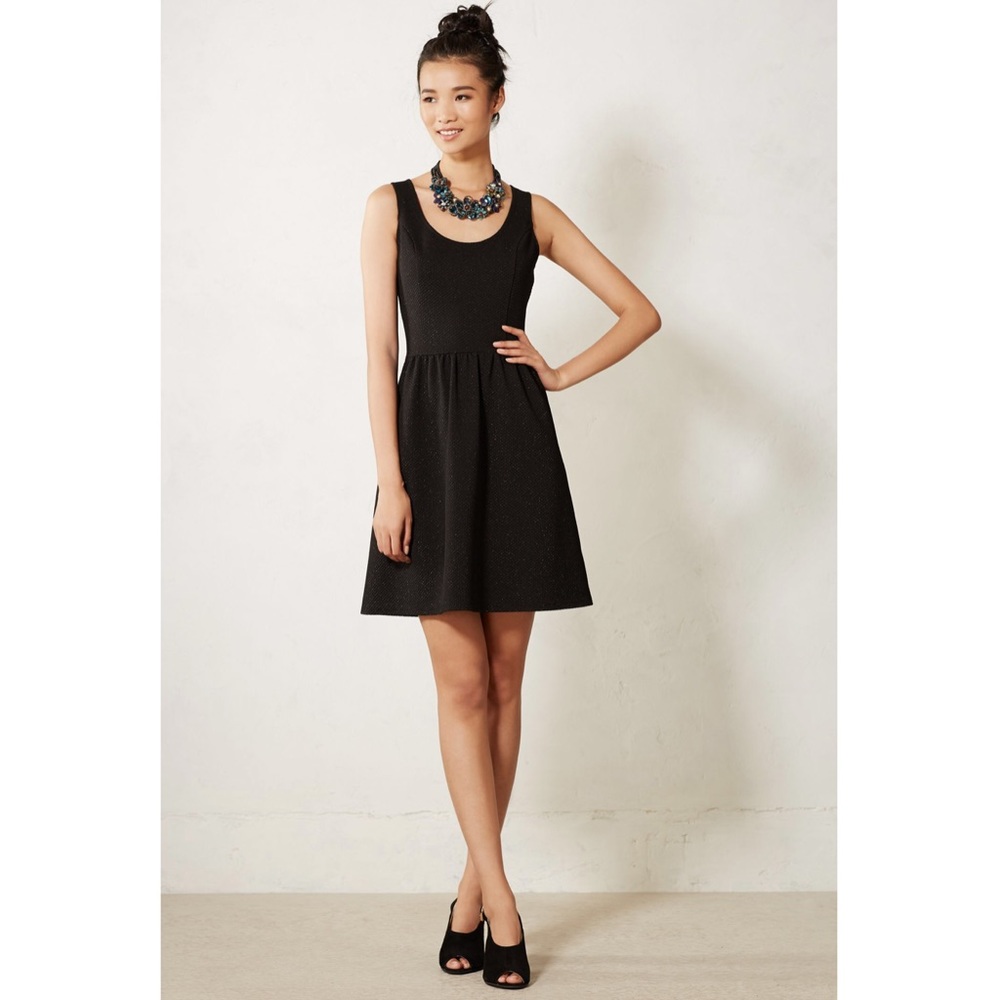 ANTHROPOLOGIE▪️HD in Paris Starry Night Dress. Small. Very Audrey Hepburn!